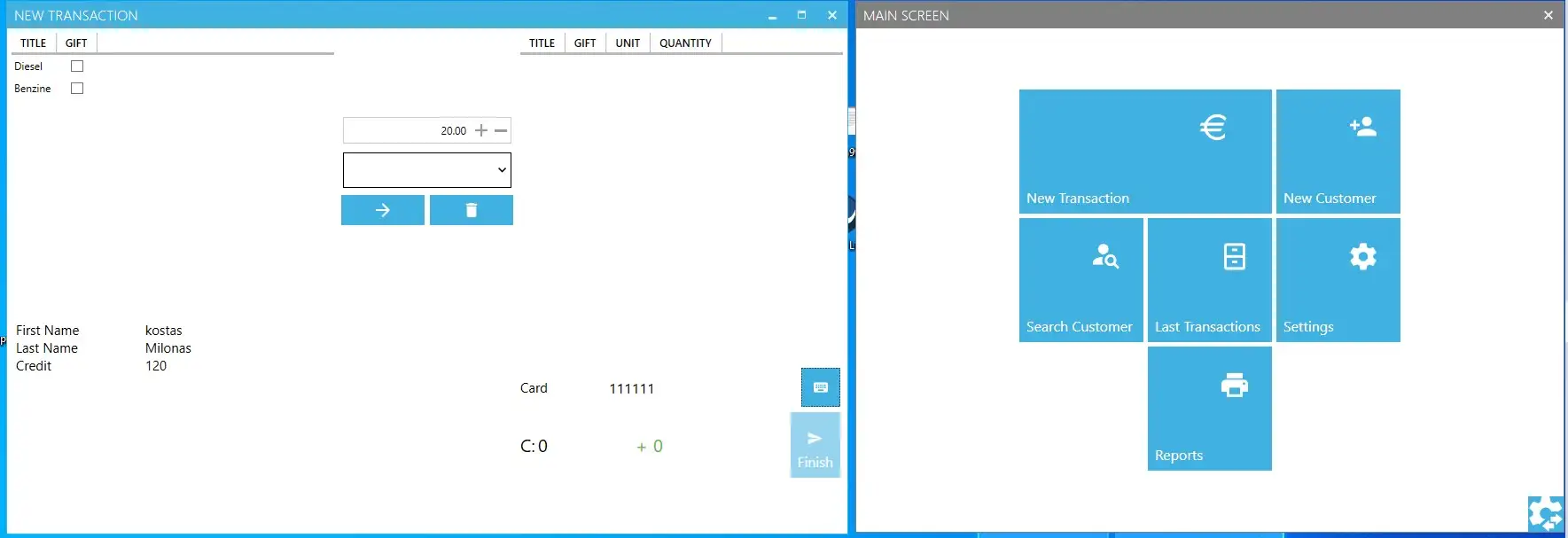 Customer Loyalty System (2018) screenshot 2