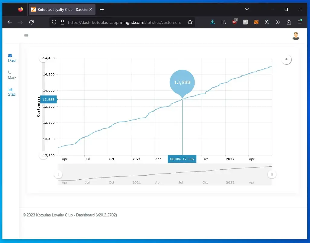 Customer Loyalty System (2018) screenshot 3